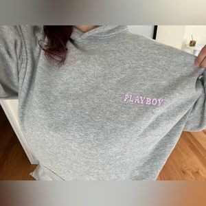 Playboy oversized sweatshirt.